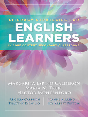 cover image of Literacy Strategies for English Learners in Core Content Secondary Classrooms